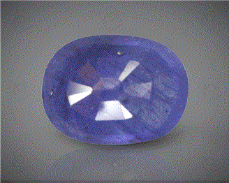 Natural Heated & Treated Blue Sapphire Certified 6.02 CTS ( 16802 )