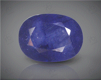 Natural Heated & Treated Blue Sapphire Certified 6.02 CTS ( 16802 )