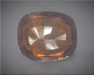 Natural  Hessonite Grnet (Gomed) Certified 12.13 cts ( 1184 )