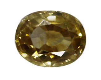 Natural Yellow Zircon 3.57 carats ( 81687 )