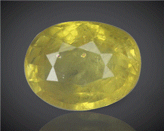 Natural Yellow Sapphire (Heated) 3.93CTS-92921