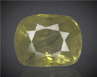 Natural Yellow Sapphire (Heated) 4.36CTS-92936