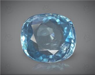 Natural Blue Zircon 7.25 cts ( 5913 )