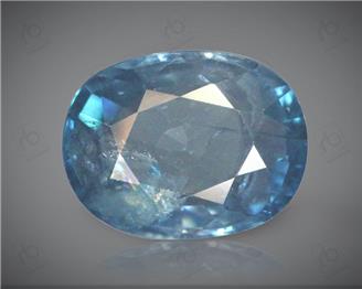 NATURALBlue Zircon 6.41cts.(94077)