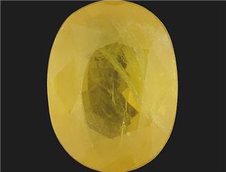 Natural Yellow Sapphire (AF) Certified 5.21CTS-125346
