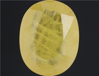 Natural Yellow Sapphire (AF) Certified 8.52CTS-122164