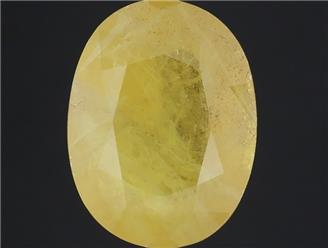 Natural Yellow Sapphire (AF) Certified 5.44CTS-122213