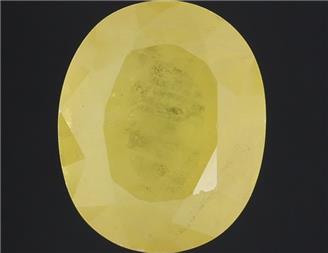 Natural Yellow Sapphire (AF) Certified 5.82CTS-122215