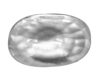 Natural White Zircon 5.42 cts ( 2190 )