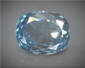 Natural Blue Zircon Certified 4.28CTS-10837