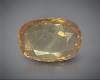 Natural Yellow  Sapphire Certified  3CTS-8914