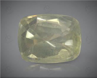 Natural Unheated & Untreated Certified Yellow Sapphire (Pokhraj) 5.04 CRT ( 1617 )