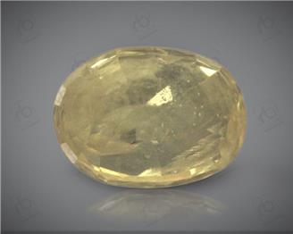  Natural Heated &Treated Yellow  Sapphire 3.88CTS-2381
