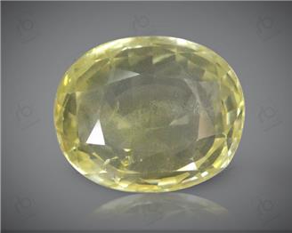 Natural Unheated & Untreated Yellow Sapphire   5.89  CTS.  (  63921  DIN  )