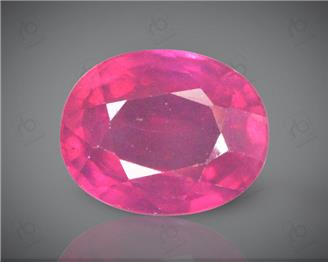 Natural Ruby Certified  4.15CTS-17636