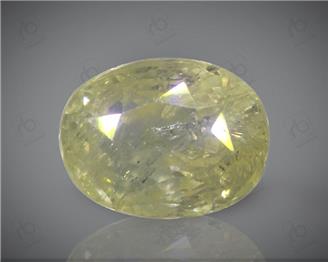 Natural Yellow  Sapphire Certified (SK)  5.78CTS-49509