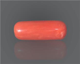 Natural Red Coral Certified  10.47 RTS - 58491