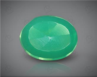 Natural Chalcedony (Onyx) Certified 5.68 CRT ( 925 )