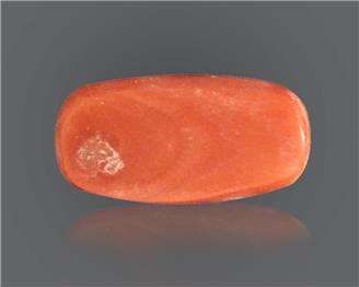 NATURAL Red Coral / Moonga 7.98 RATTI ( 48316 )