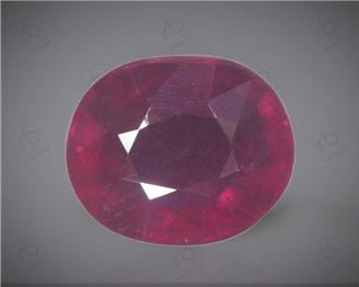 Natural Ruby (H & T) Certified  5.39CTS-36383