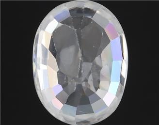 Natural White Zircon 6.97CTS-124992