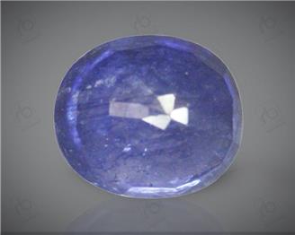 Natural Treated Blue Sapphire (Neelam) ( HEATED & TREATED ) 3.70 CTS (6648)