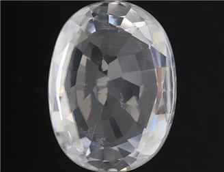 Natural White Zircon 6.07CTS-124923