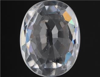 Natural White Zircon 5.4CTS-124926
