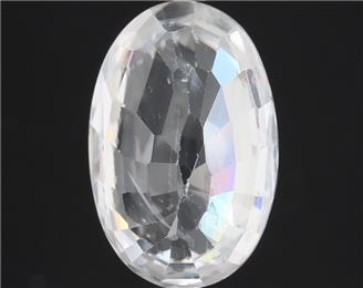 Natural White Zircon 5.01CTS-125007
