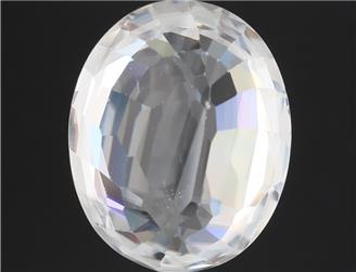 Natural White Zircon 8.14CTS-125079
