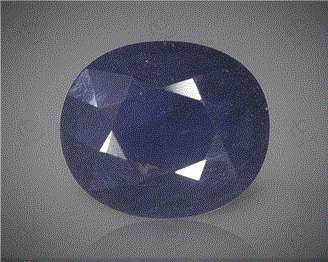 Natural, Heated and Treated  Blue Sapphire / Neelam 3.90 CTS. ( 50526 )
