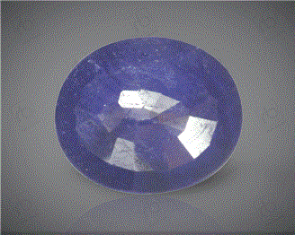 Natural, Heated and Treated  Blue Sapphire / Neelam 3.48 CTS. ( 50598 )