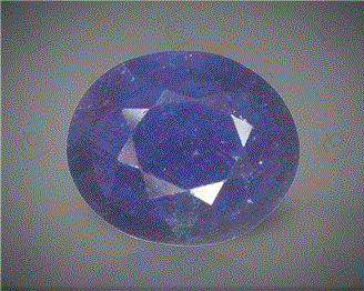Natural, Heated and Treated  Blue Sapphire / Neelam 3.48 CTS. ( 50598 )