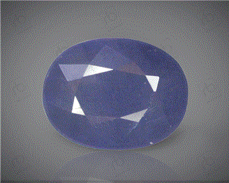 Natural Blue Sapphire heated treated 3.84 carats -88334