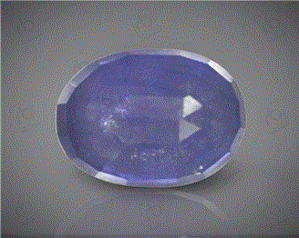Natural Blue Sapphire heated treated 3.73 carats -88342