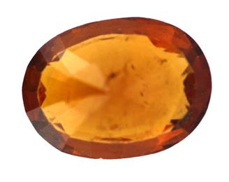 NATURAL HESSONITE GARNET (GOMED) 6.76 Cts (325)